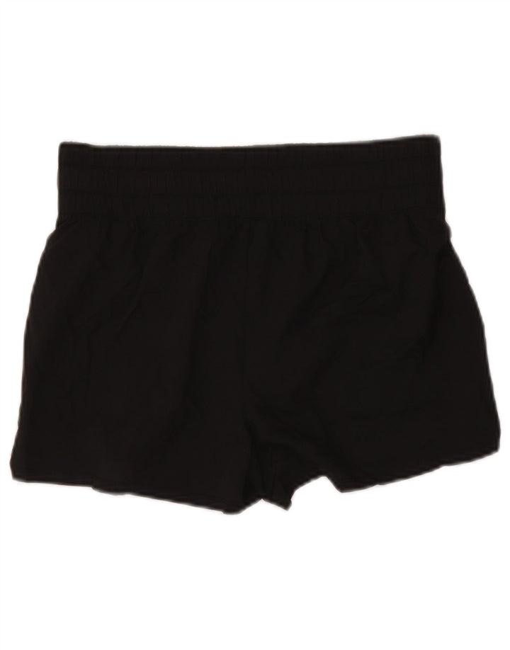 Pantaloncini sportivi Reebok da donna UK 10 Small Nero Poliestere
