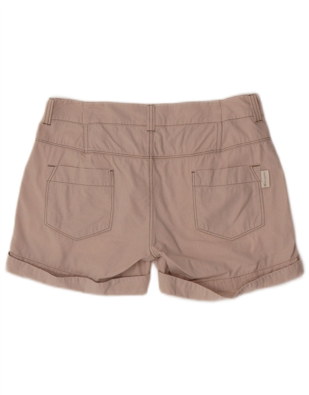 Pantaloncini casual da donna Champion piccoli W28 pied de poule beige