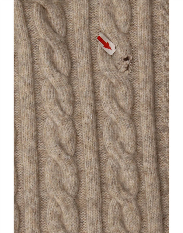 Canotta da donna Marks & Spencer UK 16 grande poliestere beige