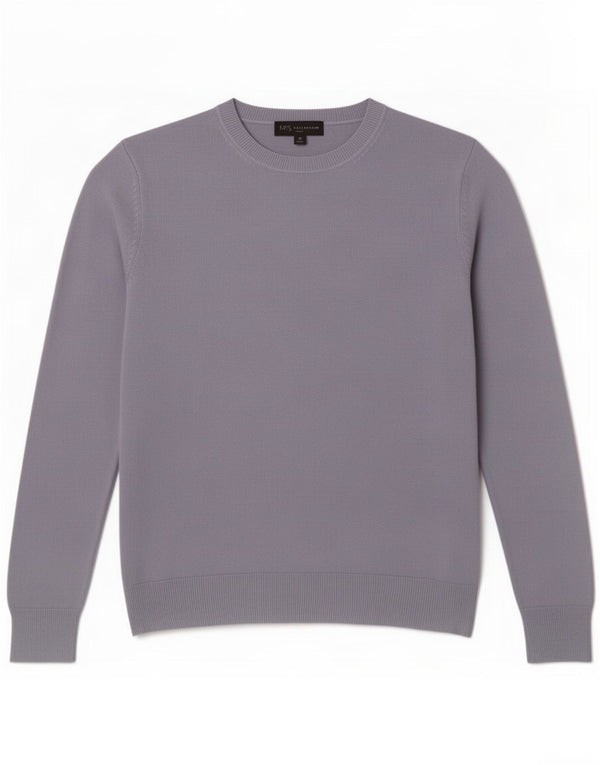 Maglione maglione girocollo da donna Marks & Spencer UK 14 grande acrilico blu
