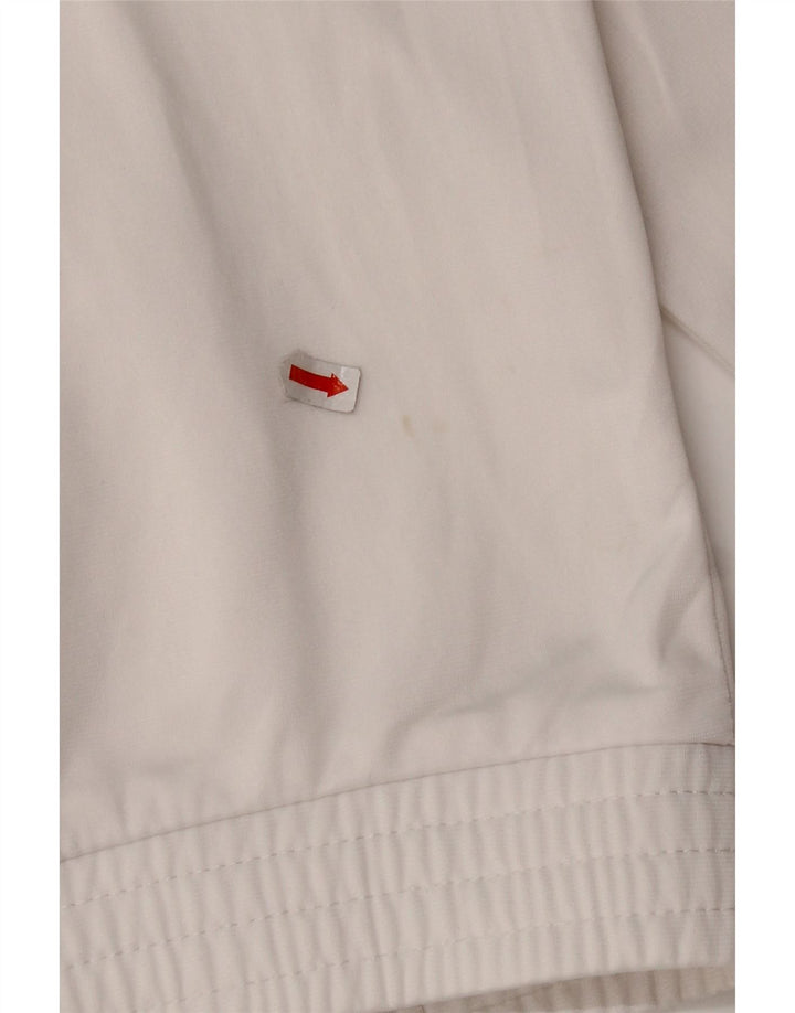 Giacca sportiva ASICS da uomo con grafica, giacca in poliestere color block bianco medio