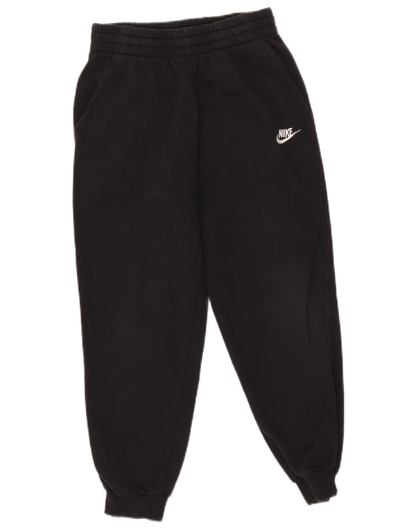 Pantaloni della tuta da ragazzo NIKE Joggers 12-13 anni grandi in cotone nero