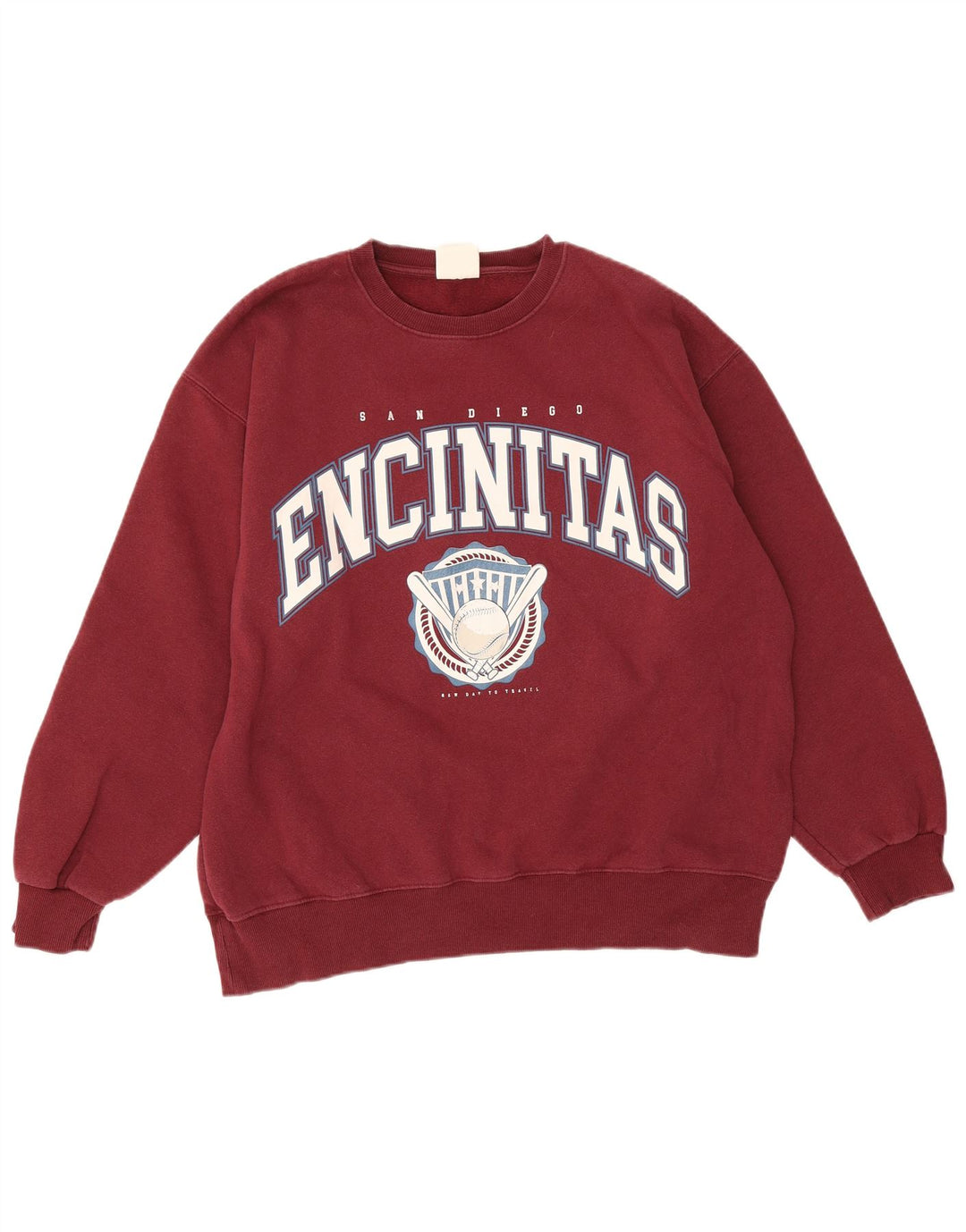 Felpa oversize con grafica da donna Pull & Bear UK 16 grande marrone