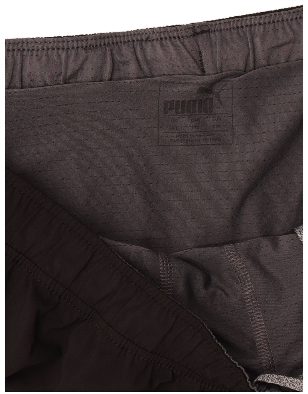 Pantaloncini sportivi grafici da uomo Puma 2XL poliestere nero