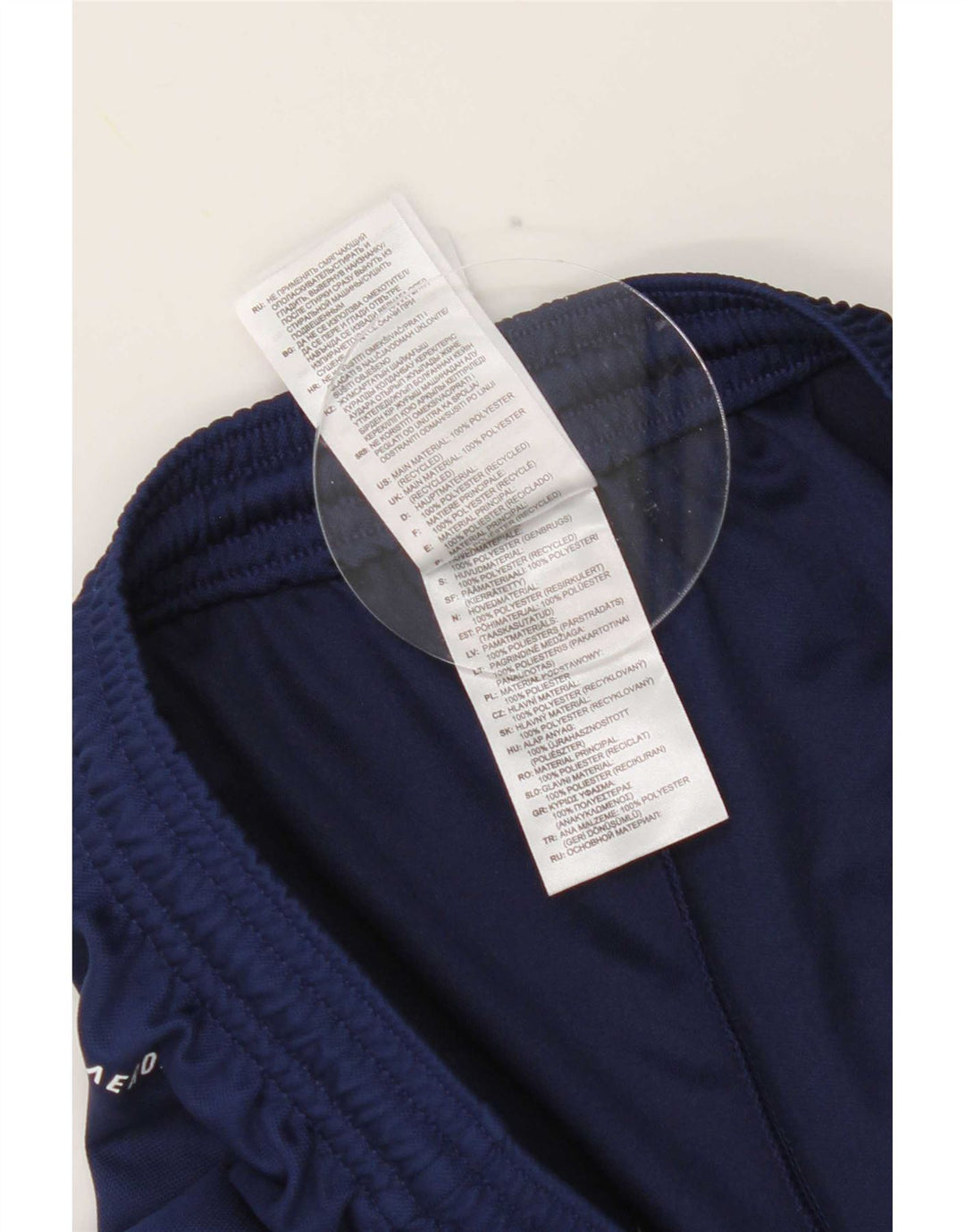 Pantaloncini sportivi Adidas Aeroready da uomo XL in poliestere blu navy