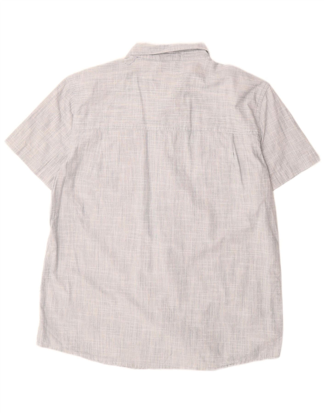 Camicia a maniche corte da uomo Mountain Warehouse XL in cotone blu