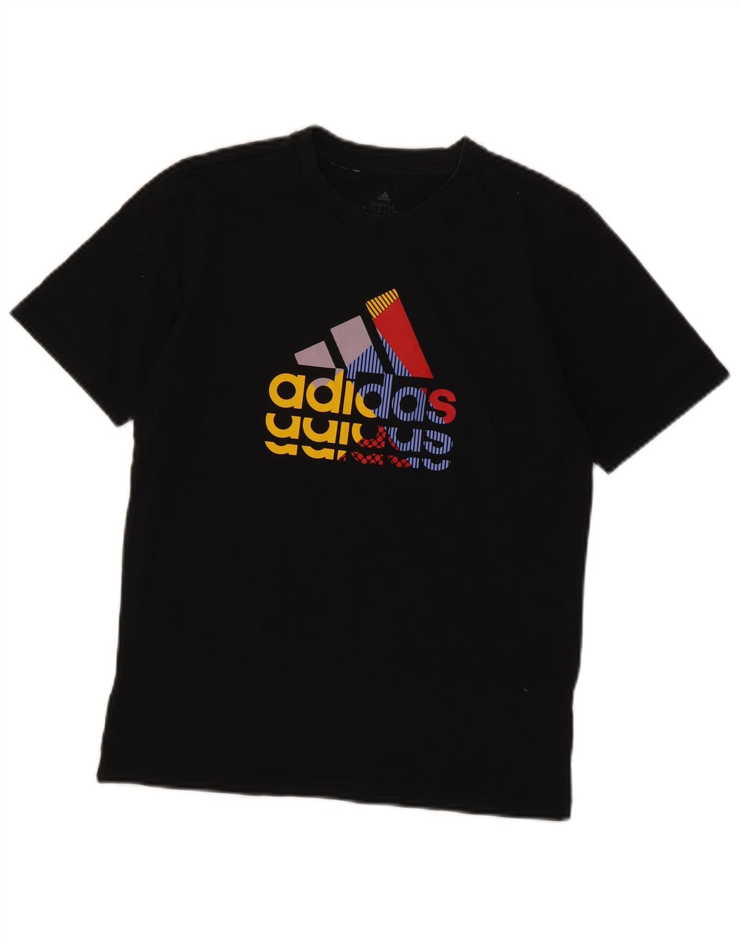 Maglietta grafica Adidas da bambino 13-14 anni Nera