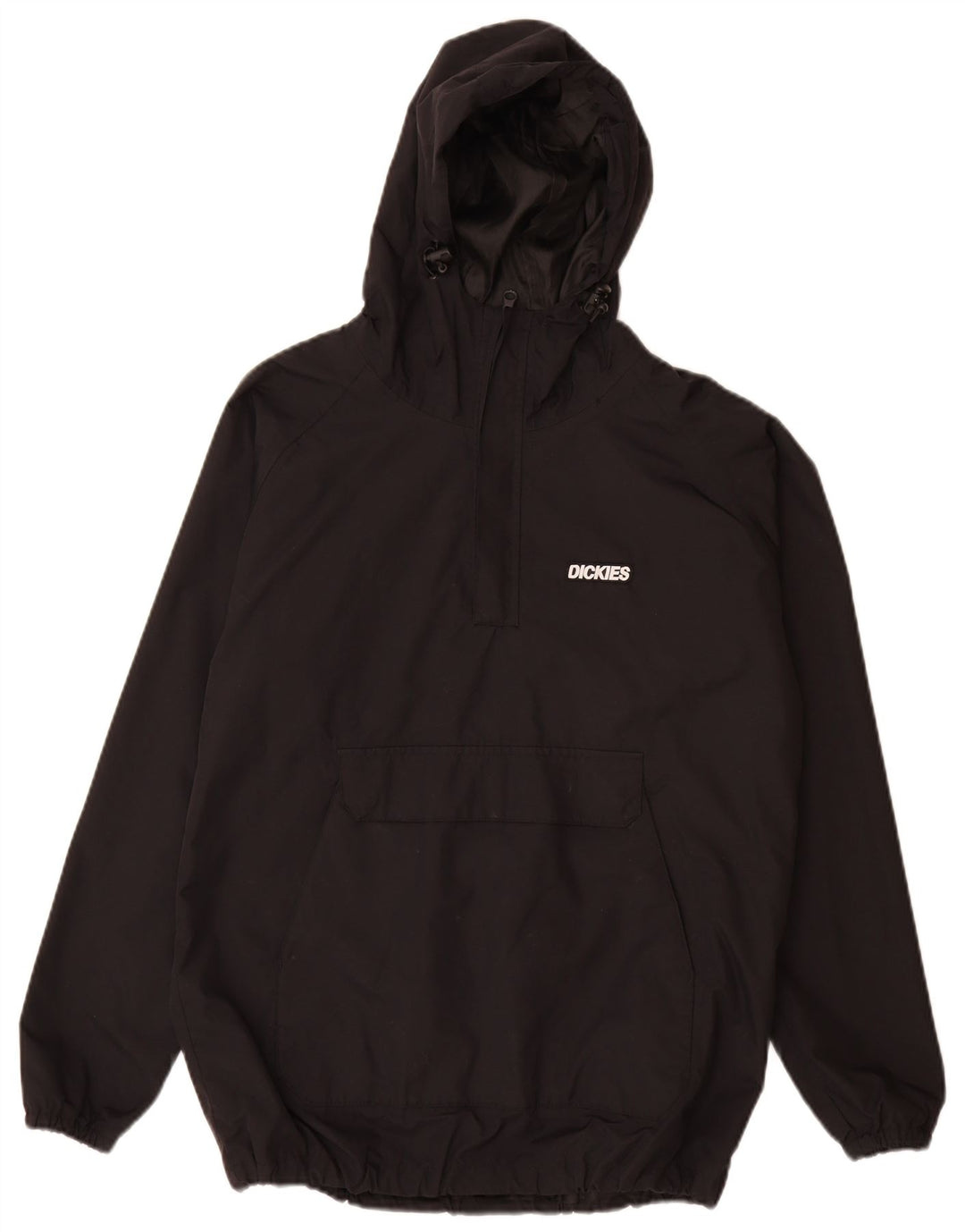 Giacca anorak da uomo con cappuccio Dickies UK 38 media nera in poliammide