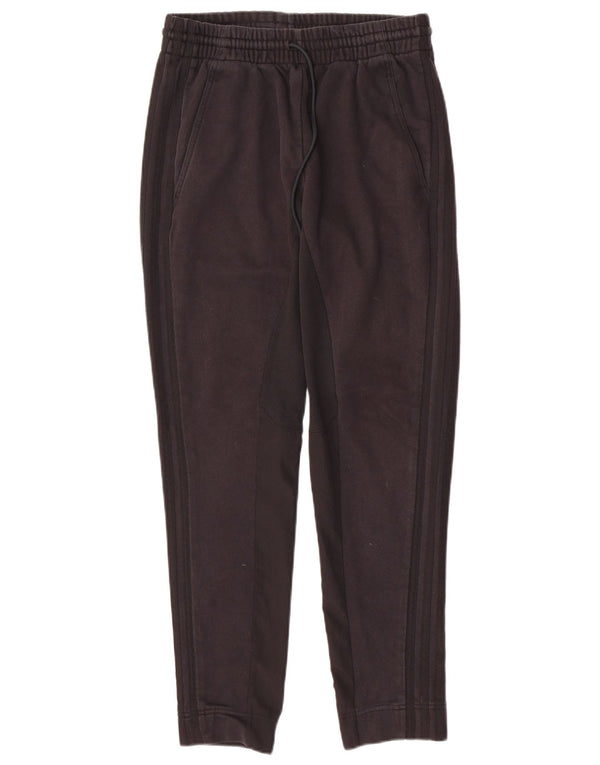 Adidas Mens Tracksuit Trousers Joggers Small Black Cotton Sports