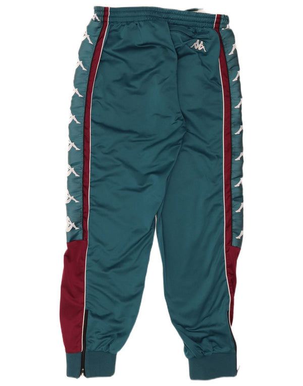 Pantaloni da tuta con grafica Kappa da uomo Joggers Large Blu Colourblock