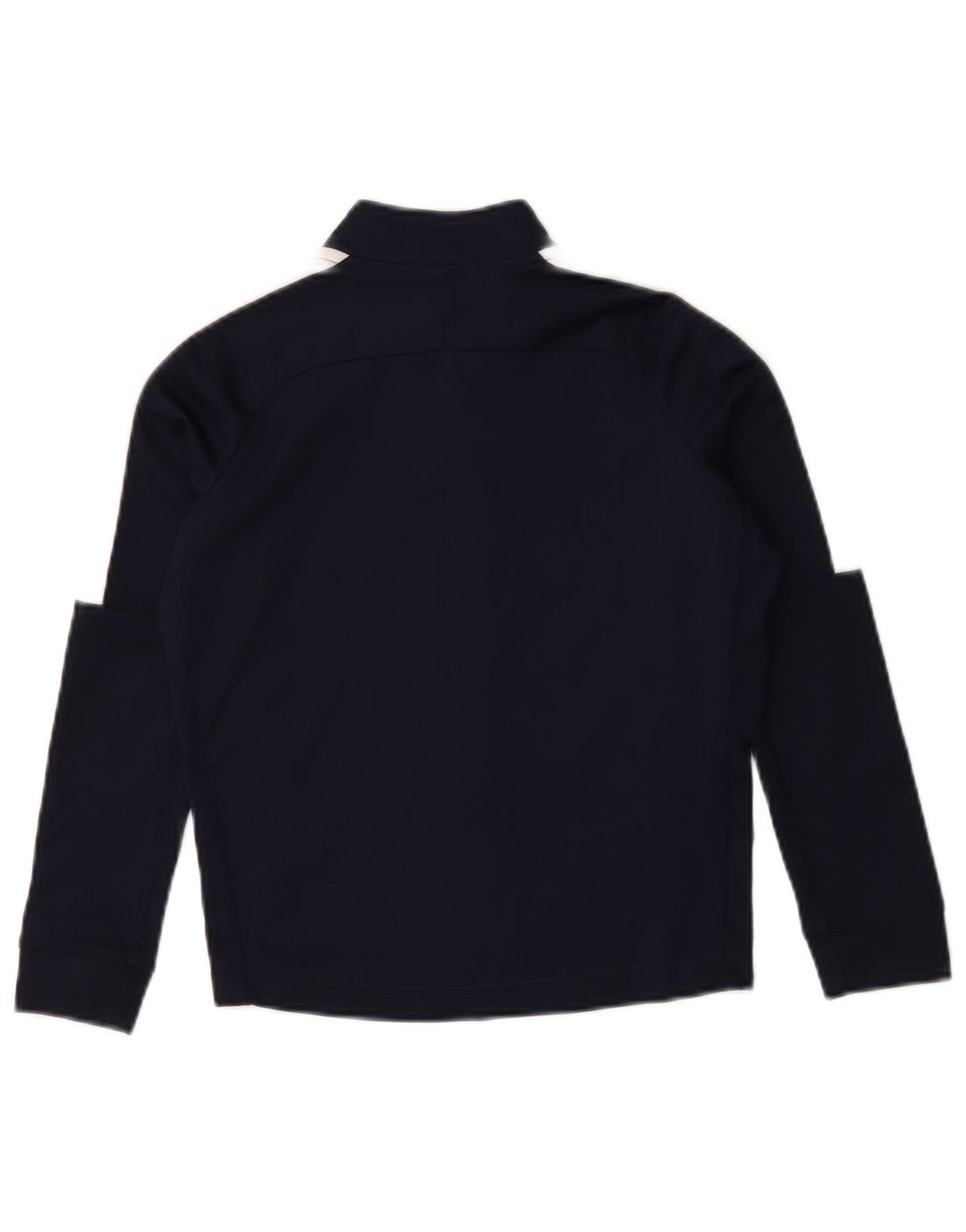 Giacca della tuta da ginnastica Nike da bambino Dri Fit 8-9 anni piccola blu navy