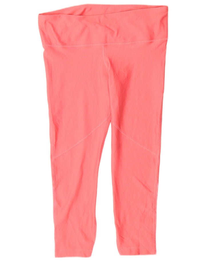 Leggings grafici Under Armour da donna Heat Gear UK 18 XL poliestere rosa