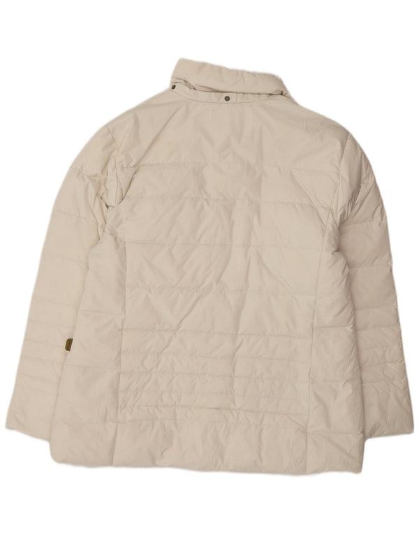 Giacca imbottita da donna Invicta UK 18 XL poliestere bianco sporco