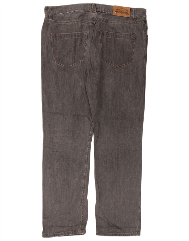Jeans dritti da uomo White Stuff W38 L32 cotone grigio