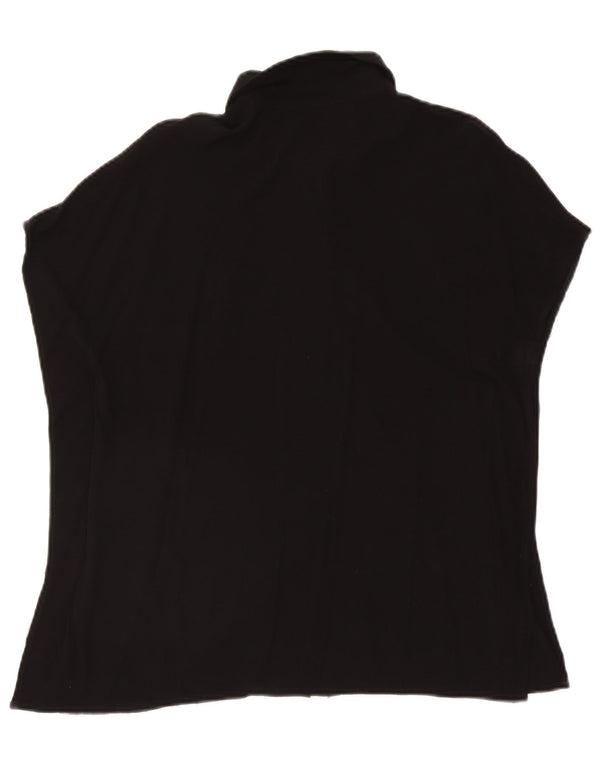 Desigual Camicia a maniche corte grafica da donna Camicetta UK 10 Small Black Floral