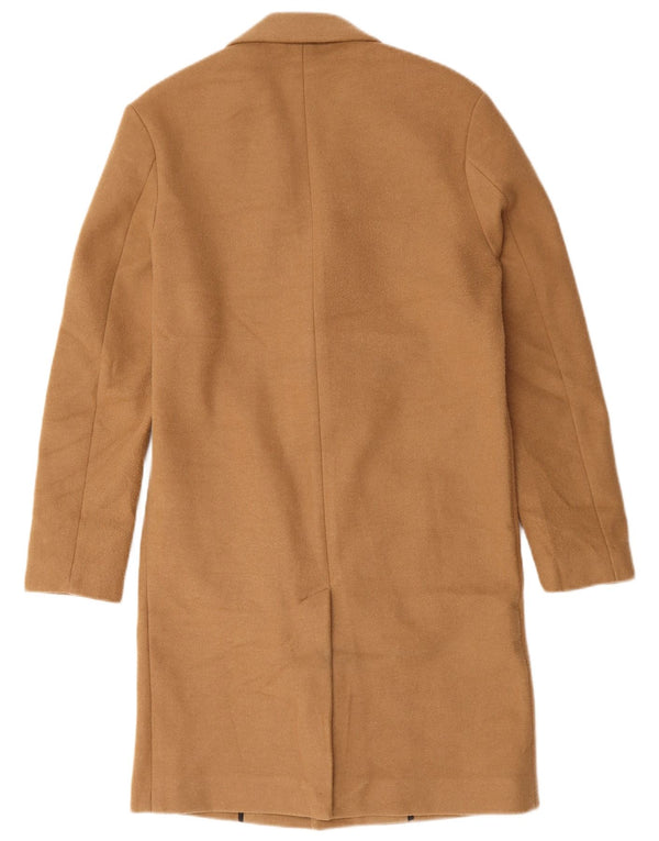 Cappotto oversize da uomo Zara UK 34 XS Poliestere beige