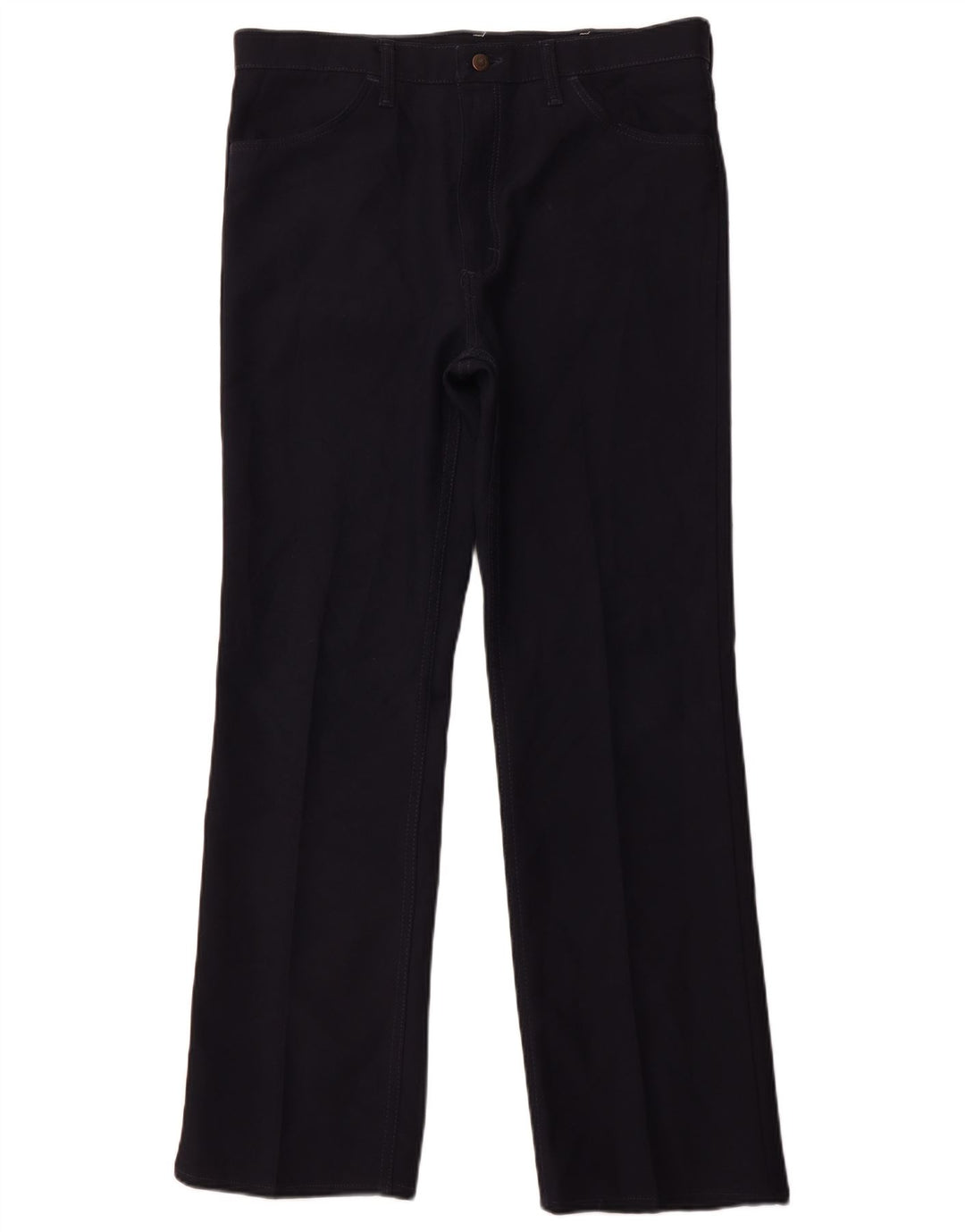 Pantaloni casual dritti da uomo WRANGLER W36 L32 blu navy