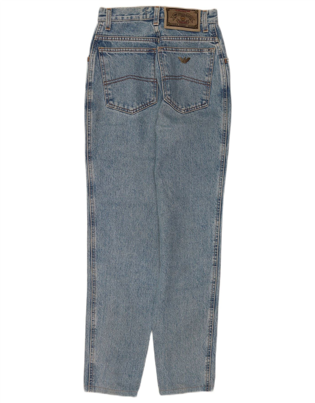 Jeans affusolati da donna Armani W26 L27 cotone blu