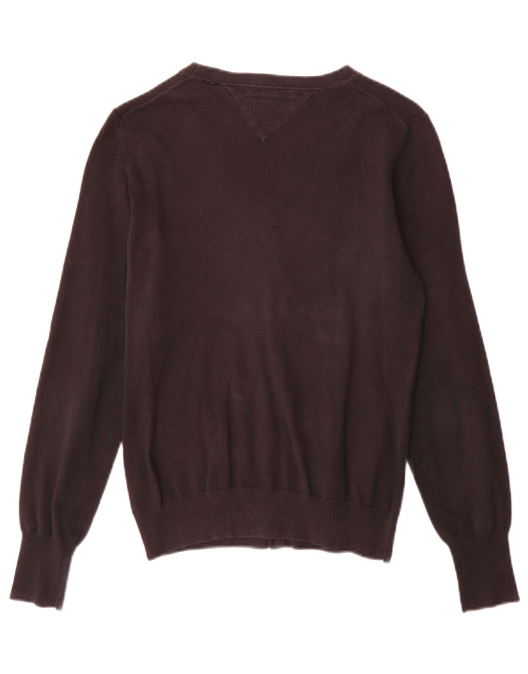 Maglione cardigan da donna Tommy Hilfiger classico in cotone nero medio