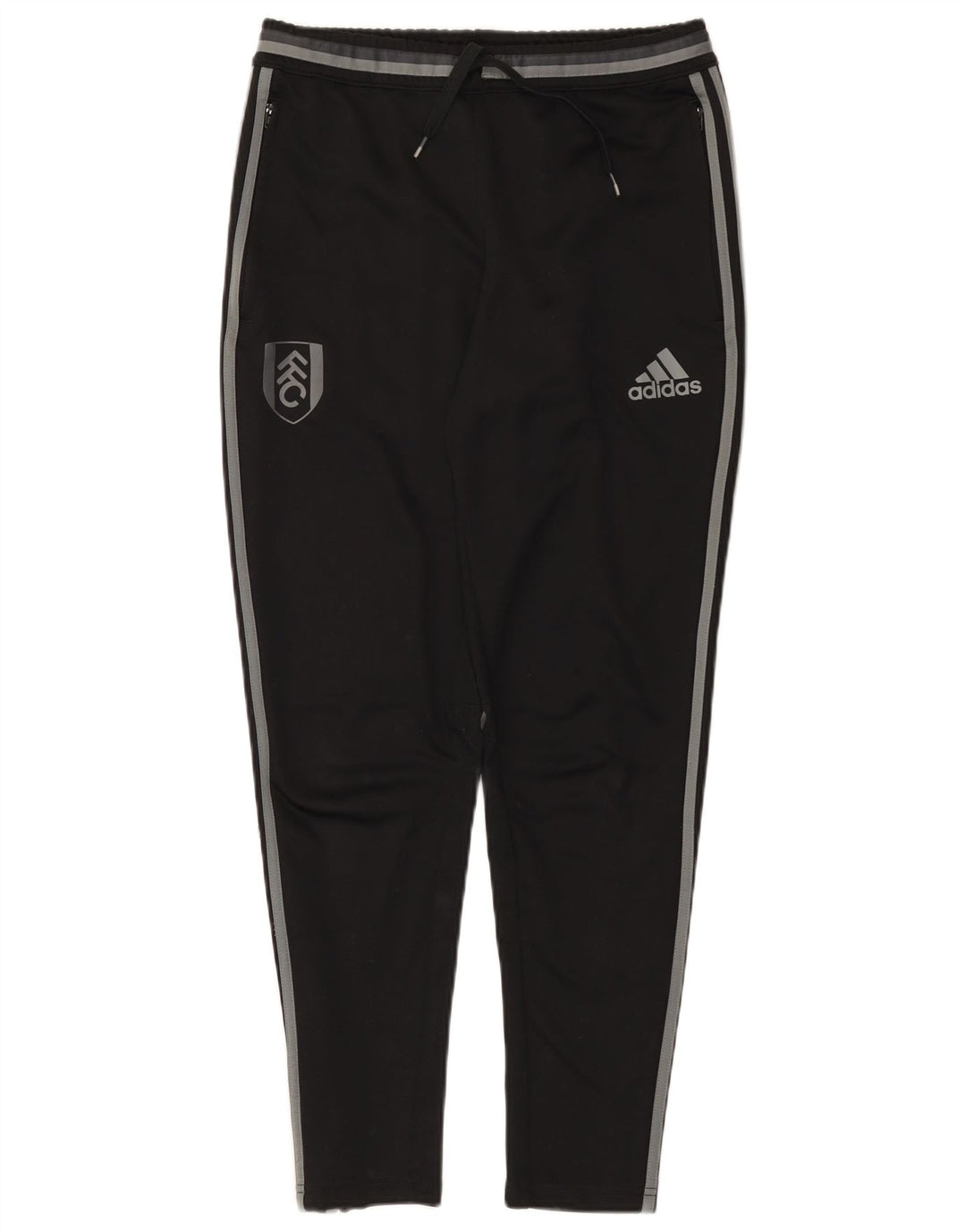 Pantaloni da tuta con grafica Adidas Climacool da uomo piccoli in poliestere nero
