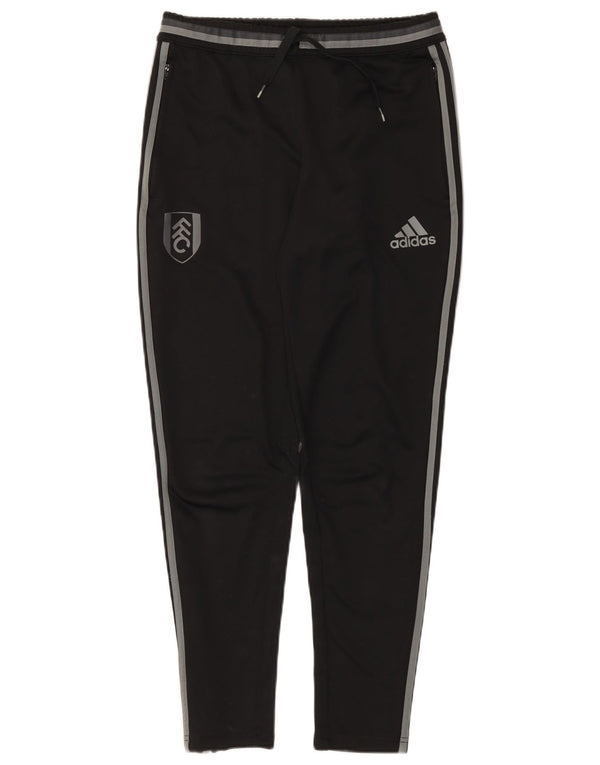 Pantaloni da tuta con grafica Adidas Climacool da uomo piccoli in poliestere nero