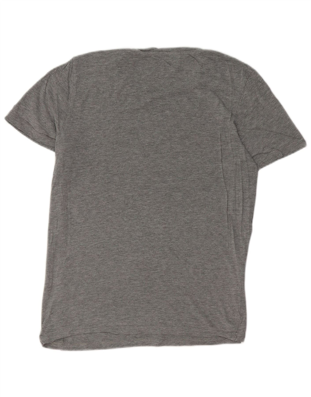 JACK & JONES T-shirt grafica da uomo piccola in cotone grigio