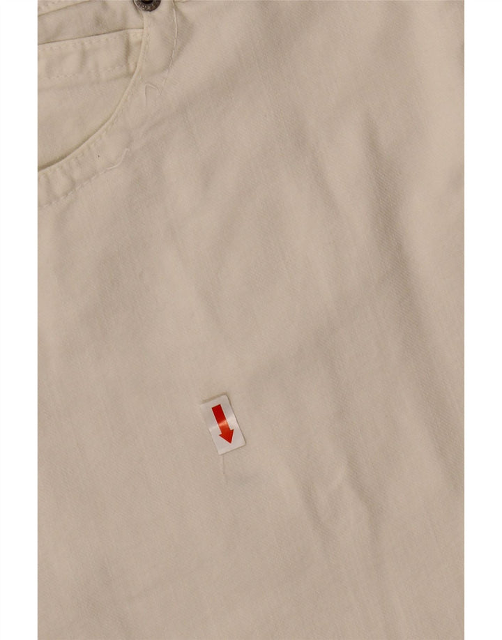 Guess Minigonna in denim da donna media W32 bianca