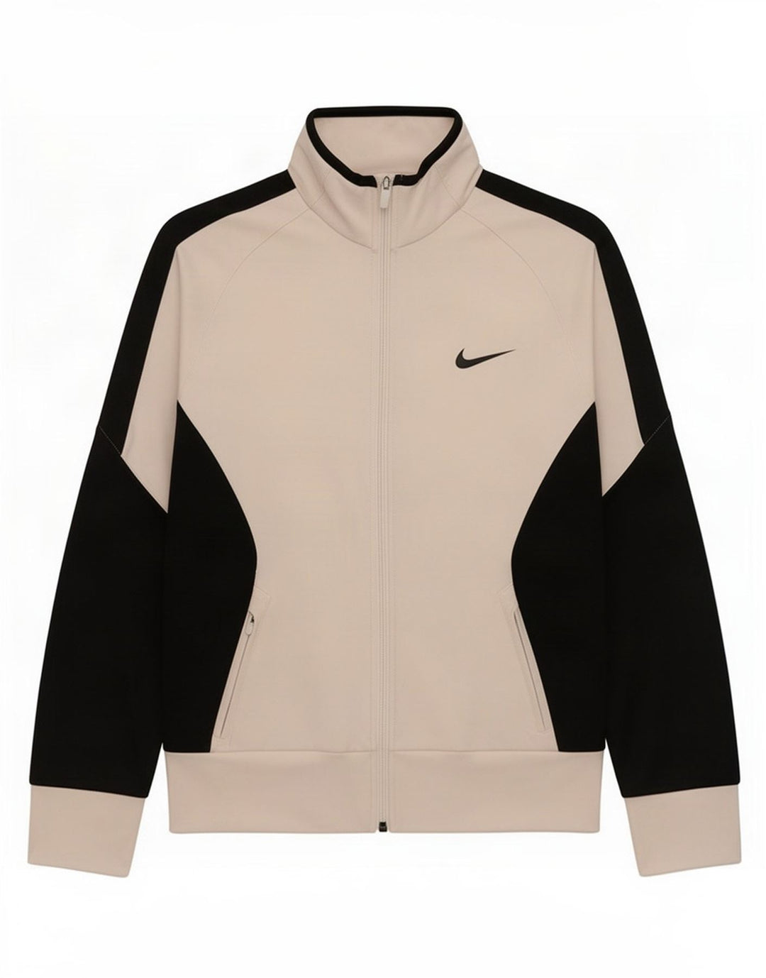 Giacca da tuta da donna Nike Dri Fit Top Jacket UK 12 Medium White Colourblock
