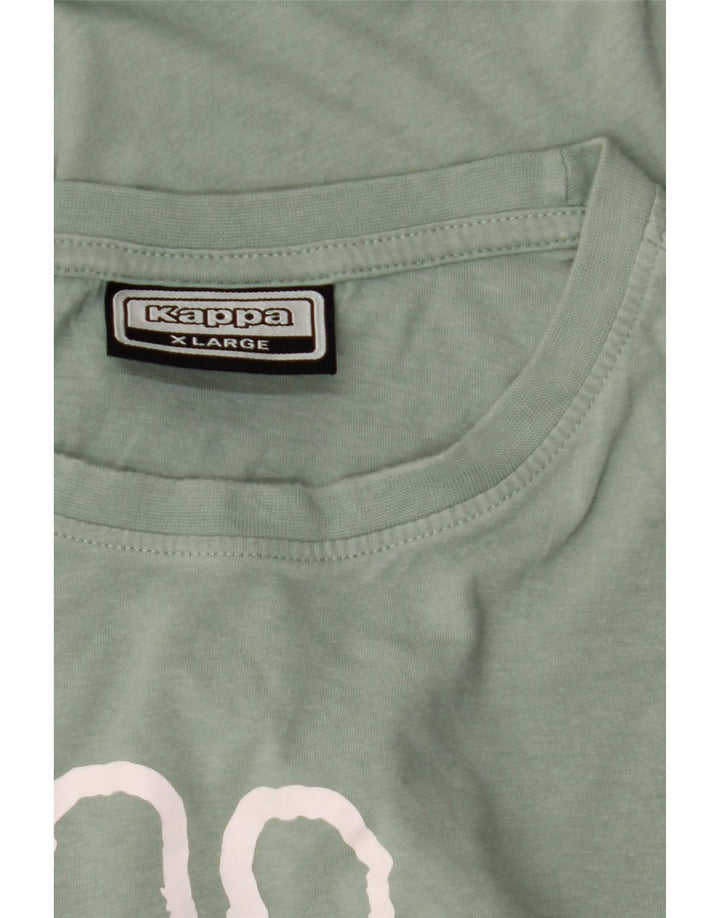 T-shirt grafica da uomo Kappa Top XL Verde