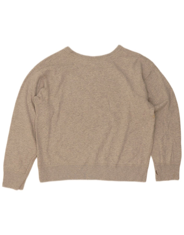 Polo Ralph Lauren Felpa da donna Maglione UK 18 XL Cotone grigio