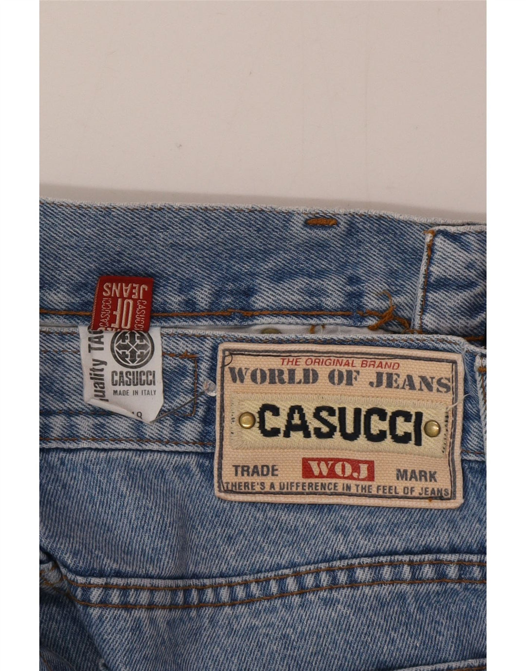 Jeans affusolati da uomo Casucci IT 48 medio W30 L33 cotone blu