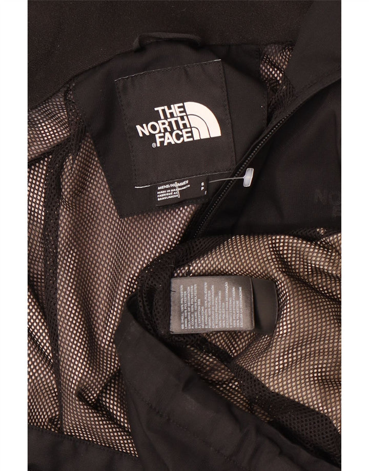 Giacca antipioggia da uomo con cappuccio The North Face UK 36 Small Poliestere nero