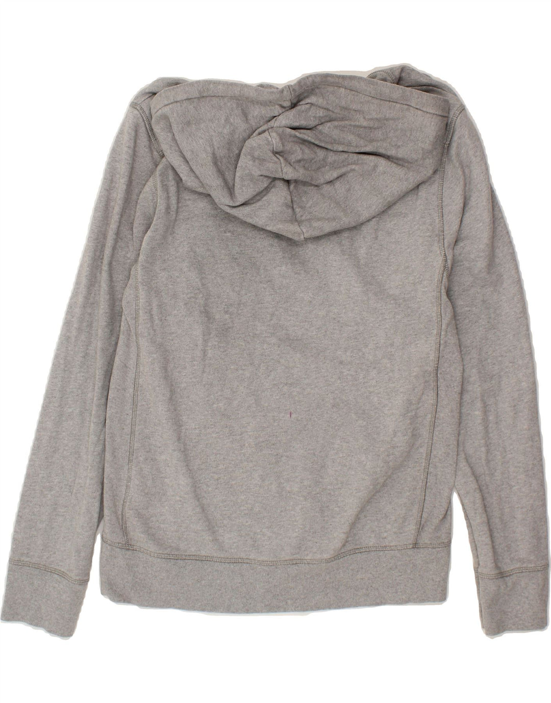 LEVI'S Womens Graphic Hoodie Jumper UK 14 Medium Grey Cotton Vintage Levi's and Second-Hand Levi's from Messina Hembry 
