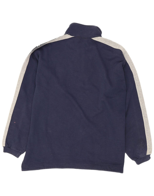 Felpa grafica da uomo Champion, maglione medio, colore blu navy