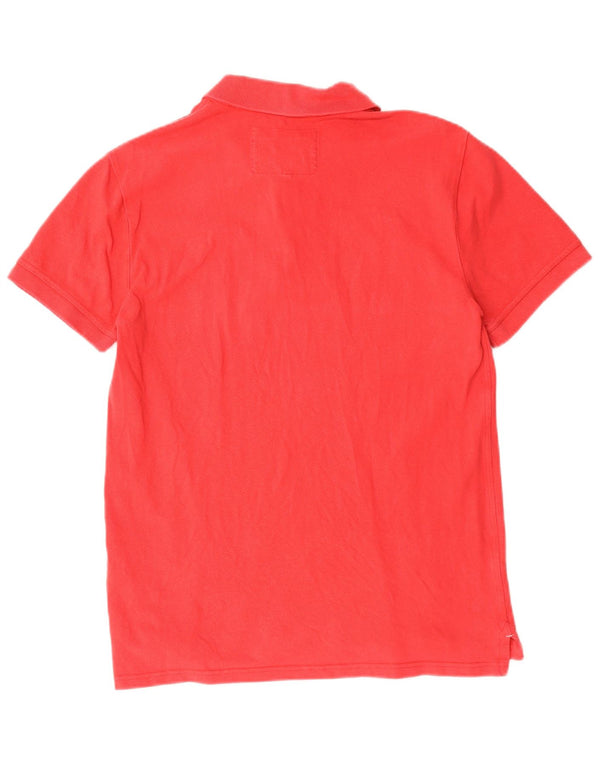 Polo da uomo Jack Wills in cotone rosso medio