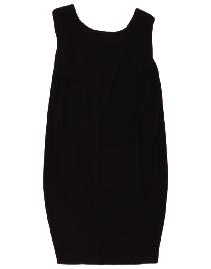 Max & Co. Abito a palloncino oversize senza maniche da donna UK 10 piccolo nero