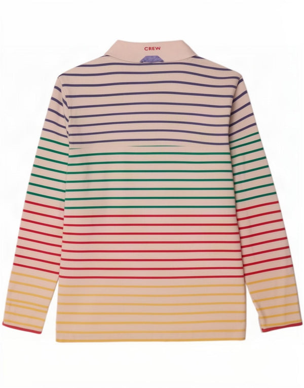 Crew Clothing Felpa da donna Maglione UK 16 Grande a righe multicolore