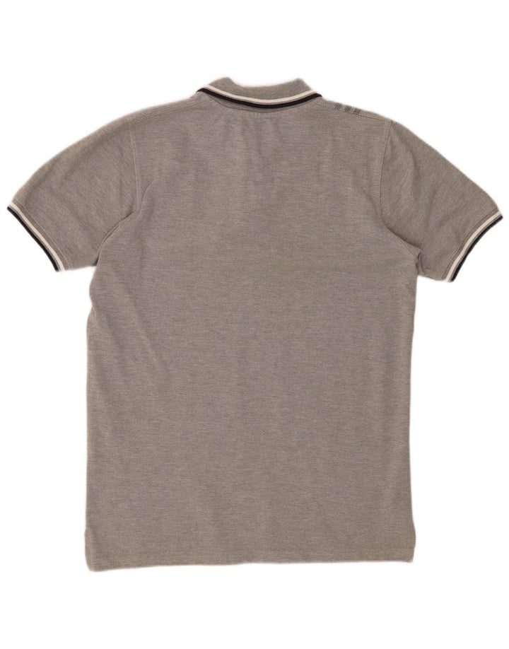 Polo ADIDAS Climacool da uomo di colore grigio medio