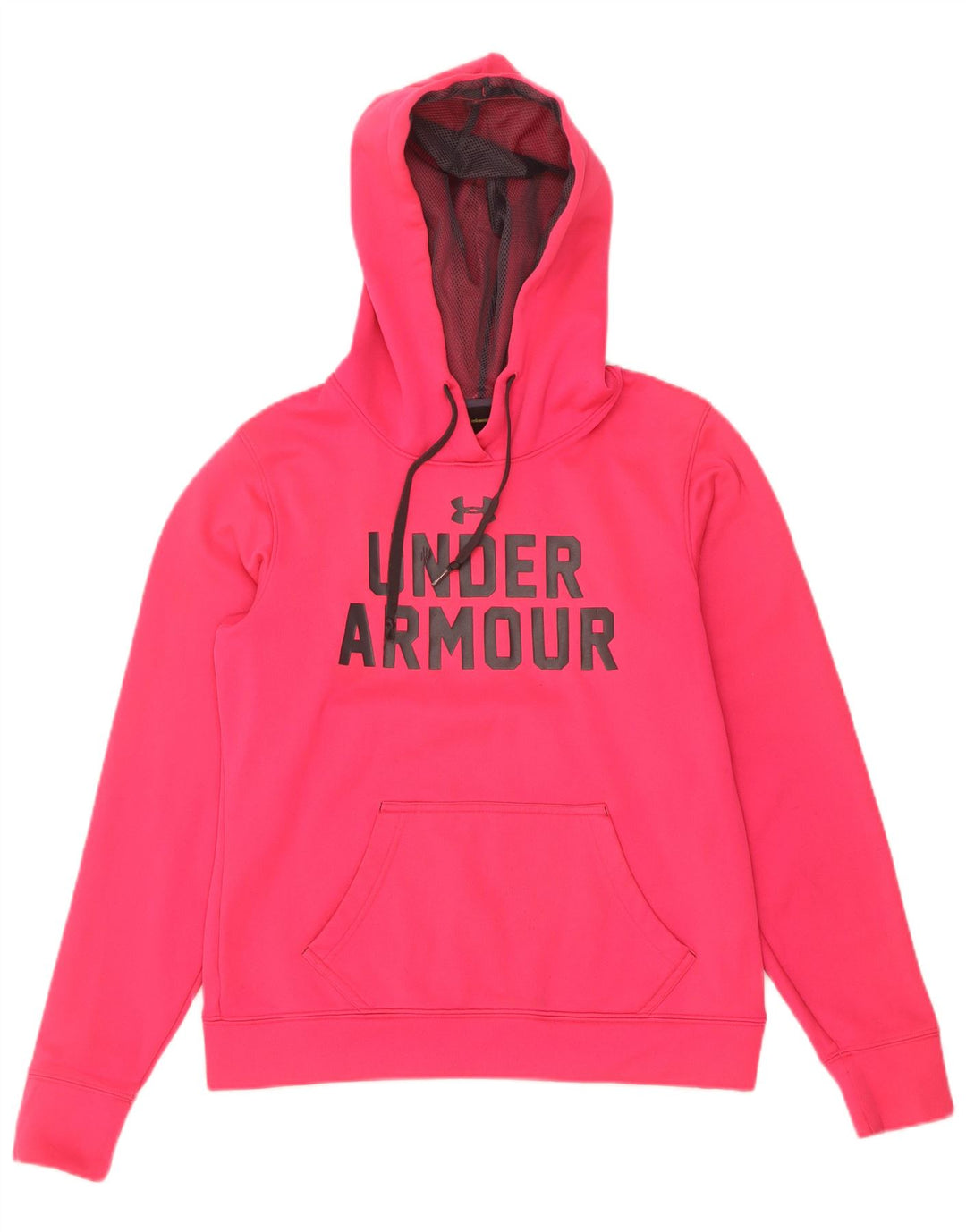 Felpa con cappuccio grafica da donna Under Armour UK 10 Small Rosa Poliestere