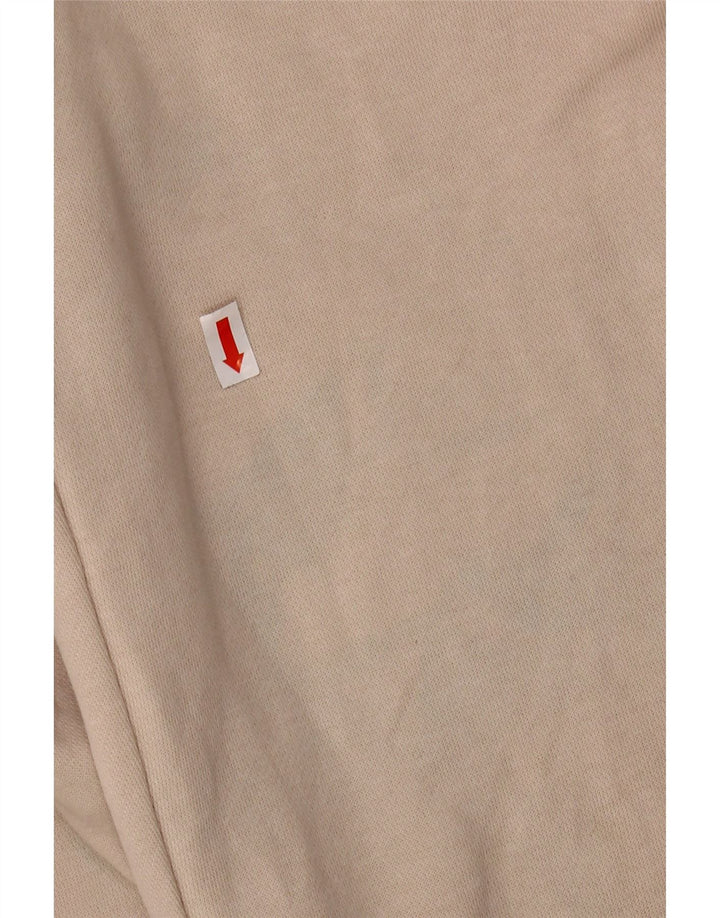 Pantaloni della tuta da donna Nike UK 14 cotone beige medio
