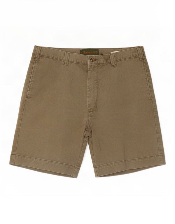Pantaloncini chino da uomo Timberland grandi W34 cotone kaki