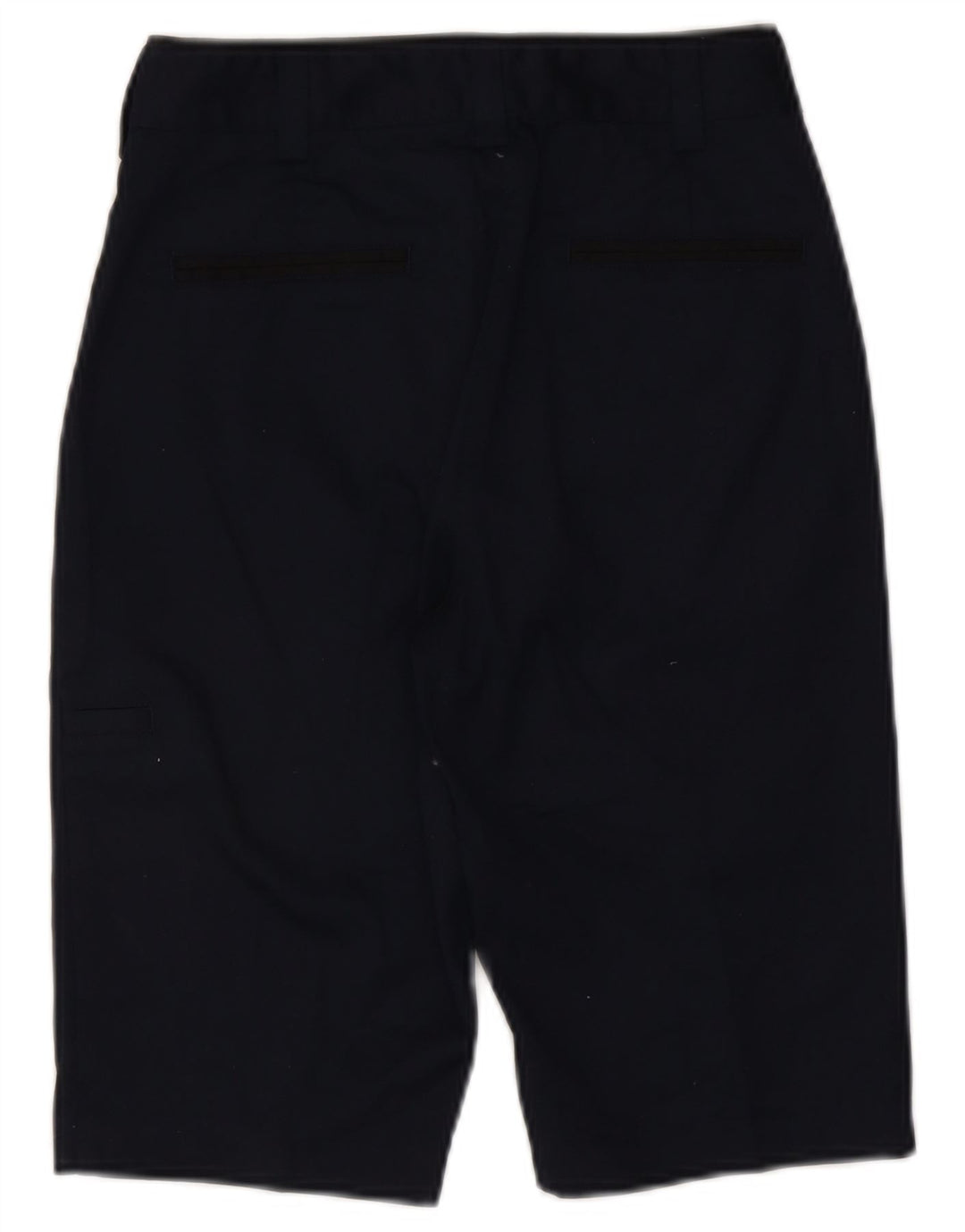 Bermuda da donna Marks & Spencer UK 6 XS W26 poliestere blu navy