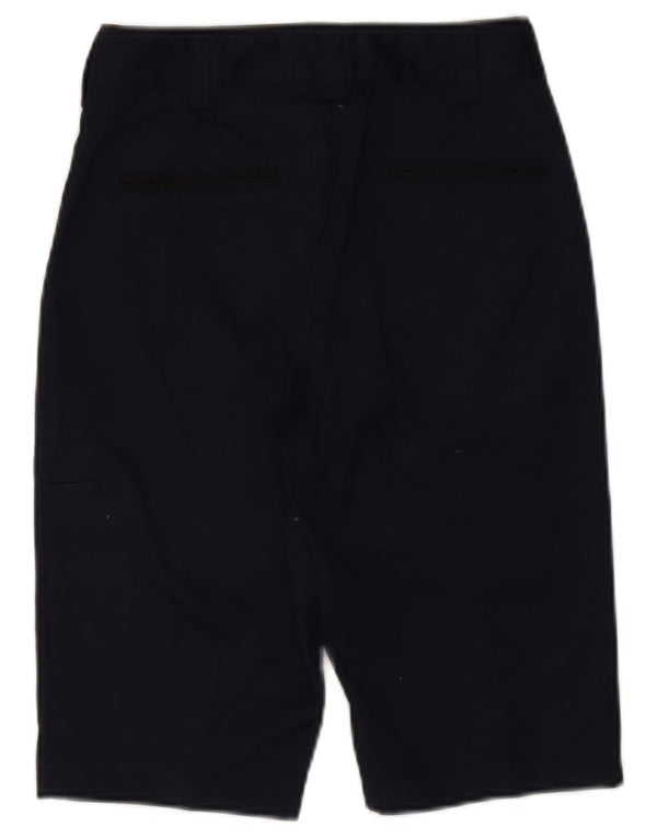 Marks & Spencer Womens Bermuda Shorts UK 6 XS W26 Navy Blue Polyester