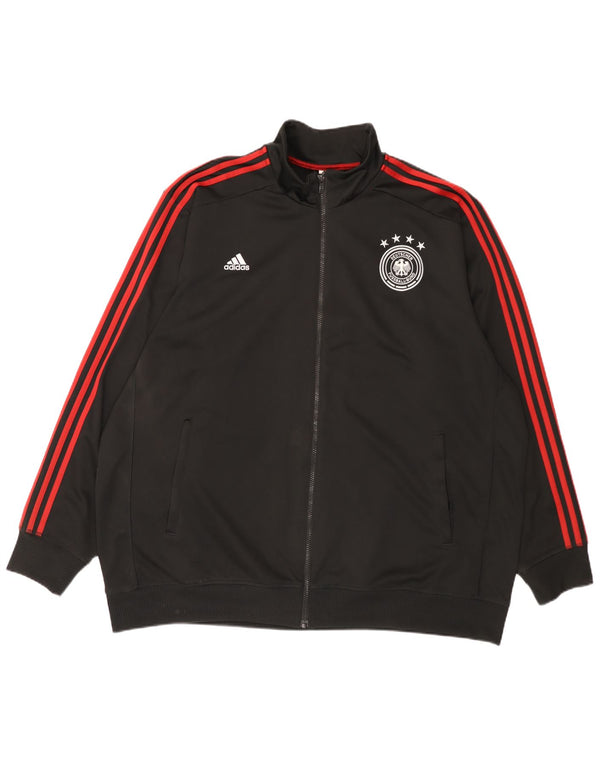 Adidas Uomo Deutscher Fussball Bund Tuta Giacca Top 3XL Nero Sport