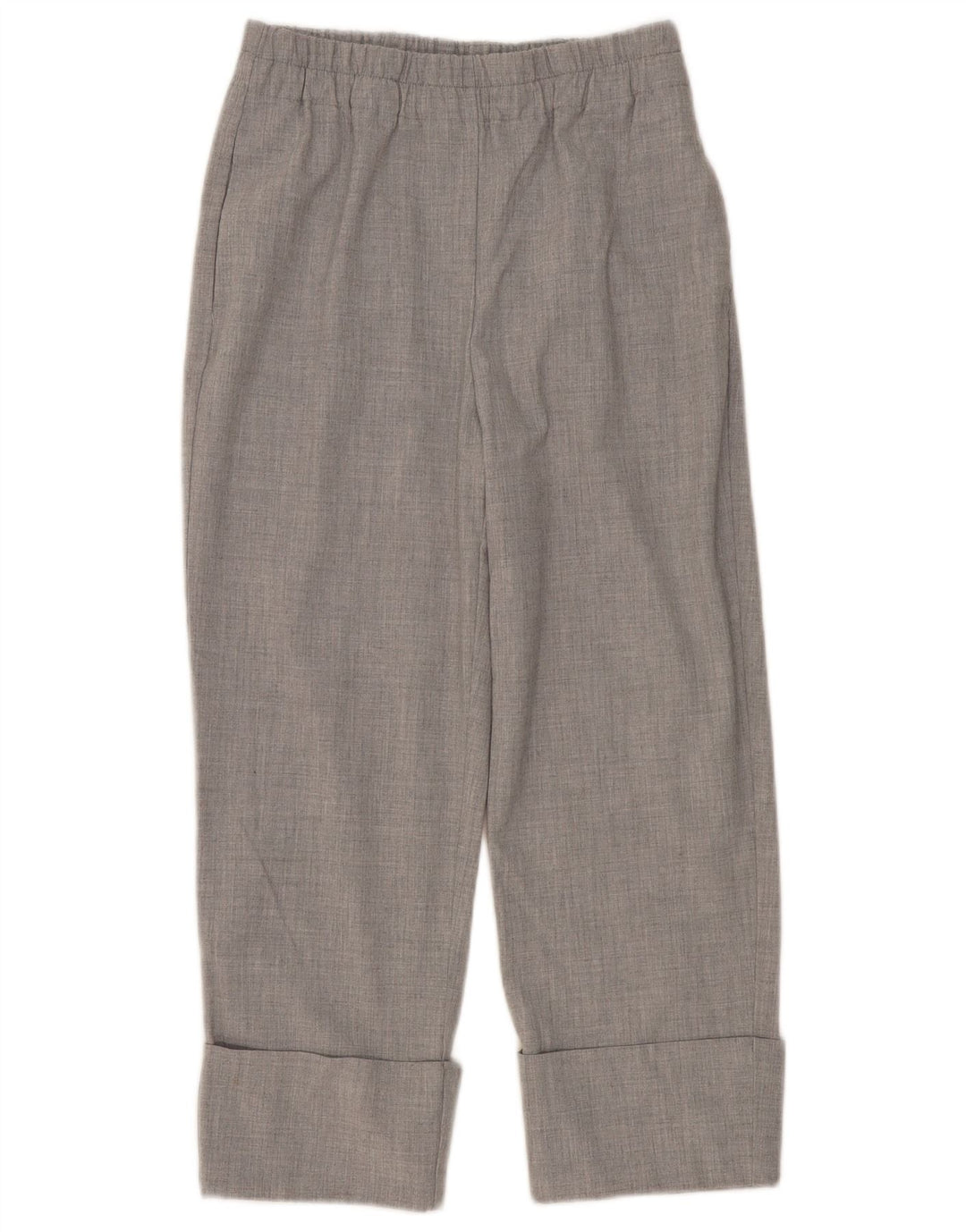 Pantaloni corti dritti da donna Zara piccoli W26 L24 grigi