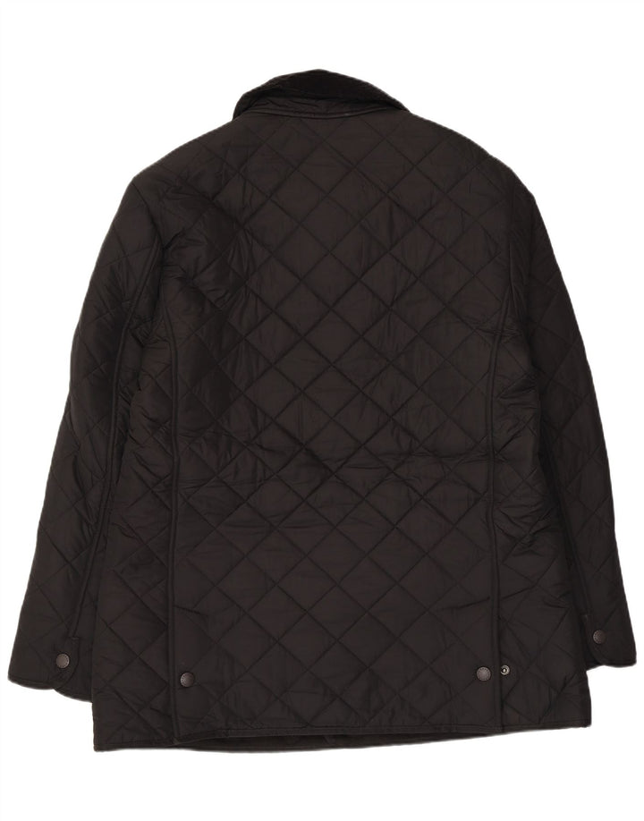 Giacca trapuntata da uomo Barbour UK 40 grande poliestere nero