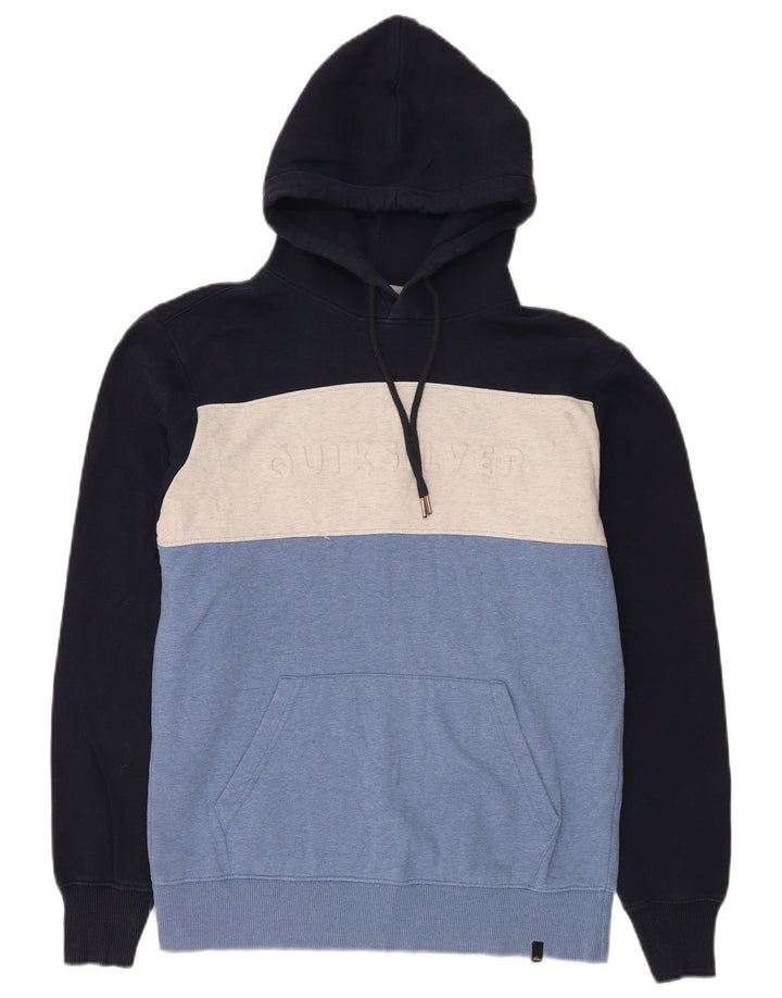 Maglione con cappuccio grafico da uomo Quiksilver Medium multicolore Colourblock