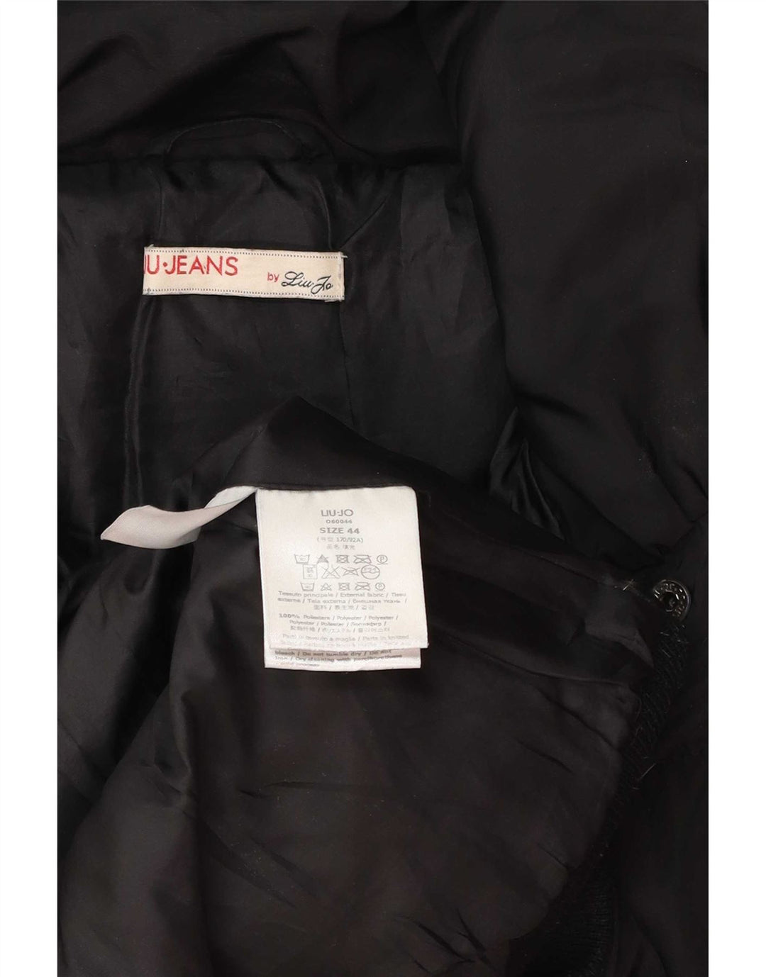 Piumino Donna Liu Jo IT 44 Medio Nero Poliestere