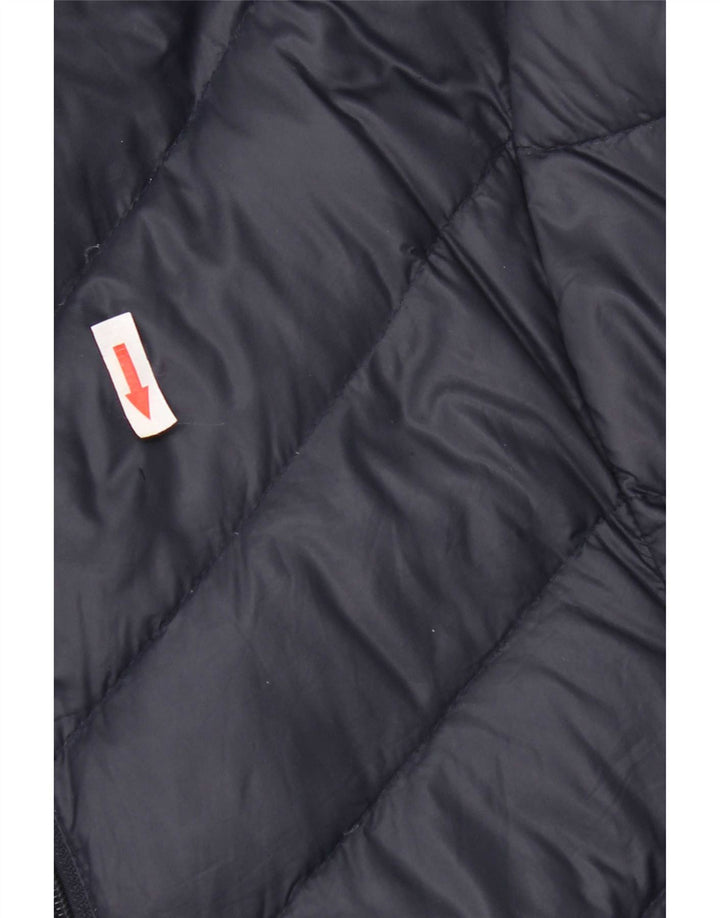 Cappotto imbottito da donna Calvin Klein UK 16 grande nylon blu navy