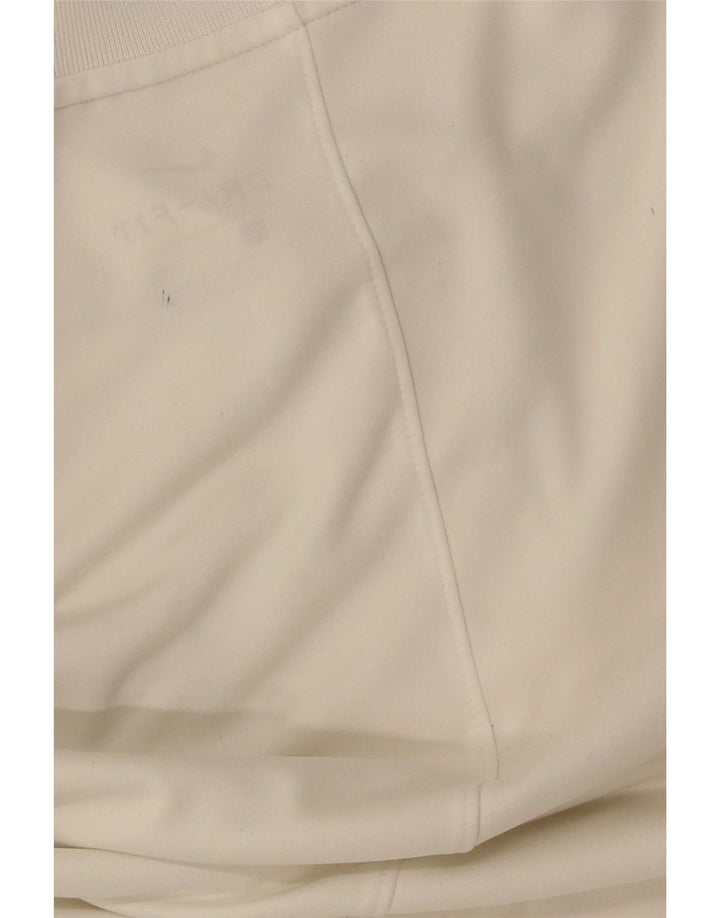 T-shirt da uomo Nike Top grande bianca in poliestere